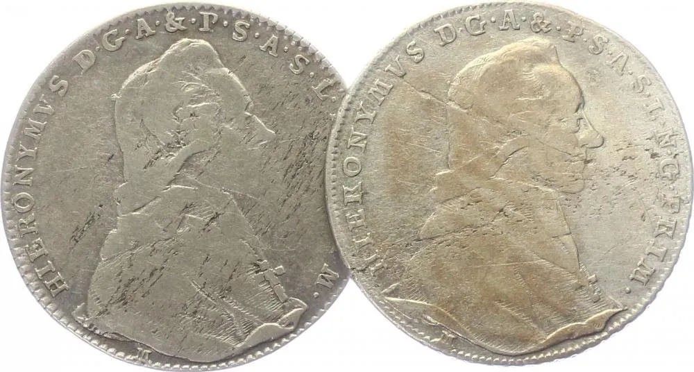 Salzburg - arcibiskupství, Hyeronymus Colloredo, 1772 - 1803 — 1