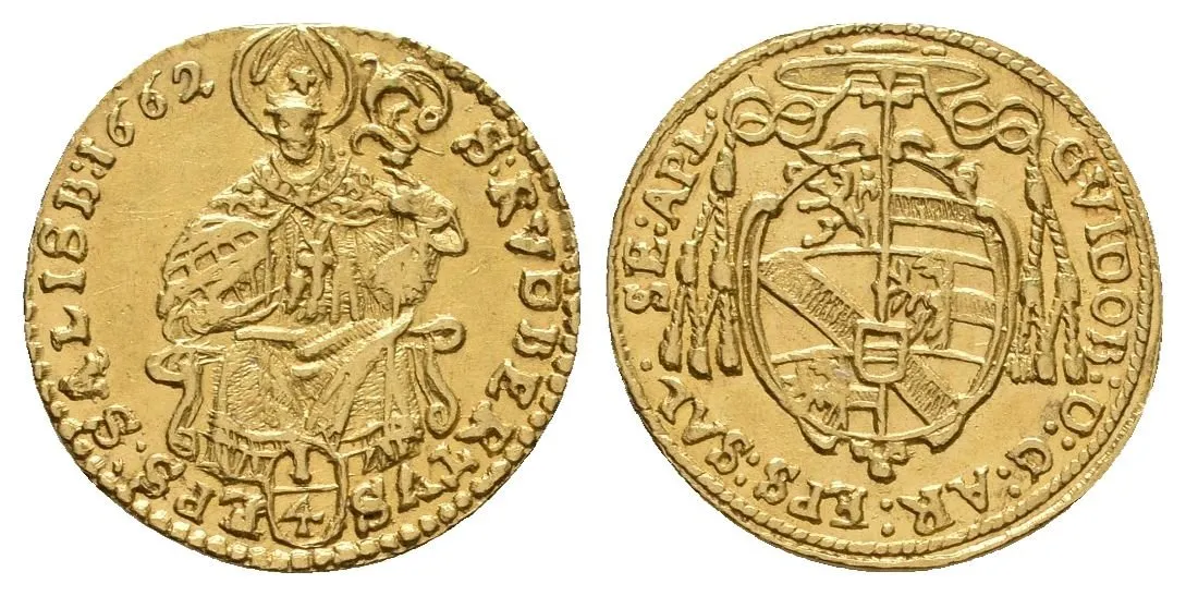 Salzburg, Guidobald Thun - Hohenstein, 1654 - 1668 — 1