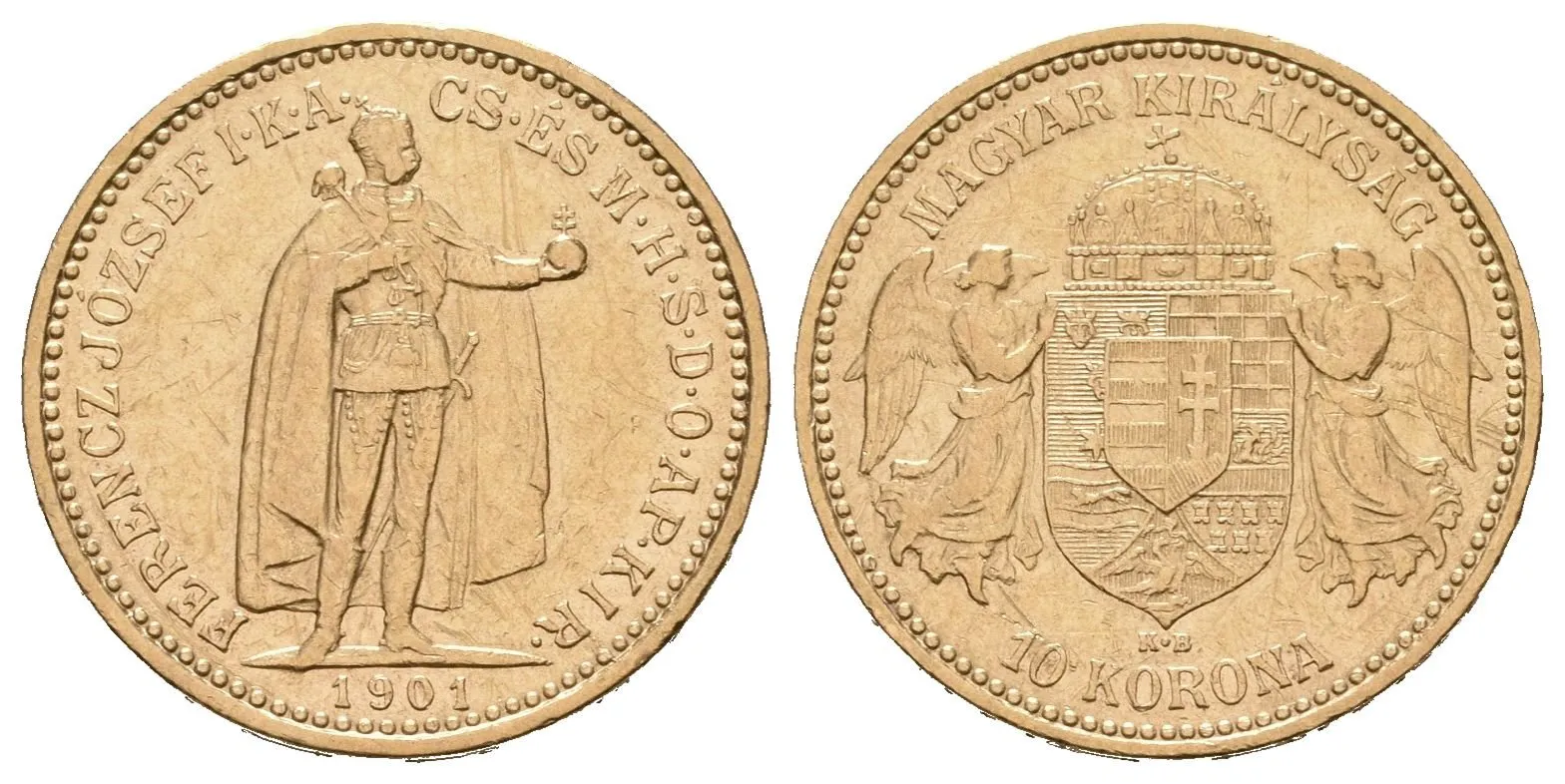 10 Koruna 1901 KB