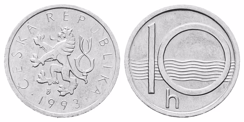 10 Haléř 1993, Jablonec