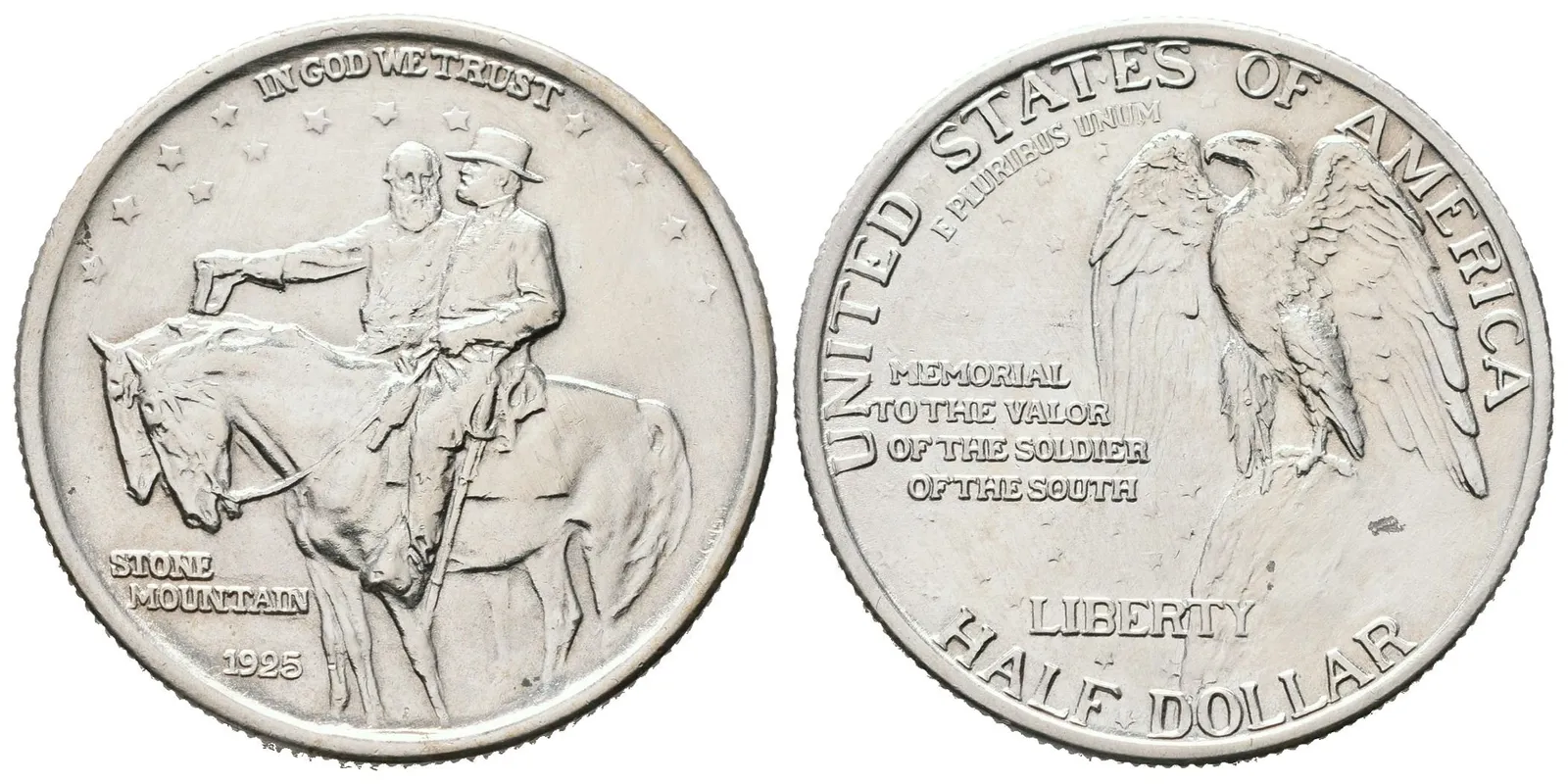 USA, 1/2 Dollar 1925 - Stone Mointain Memorial