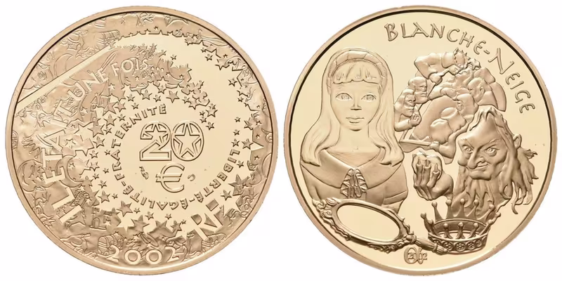 Francie, 20 Euro 2002 - Sněhurka