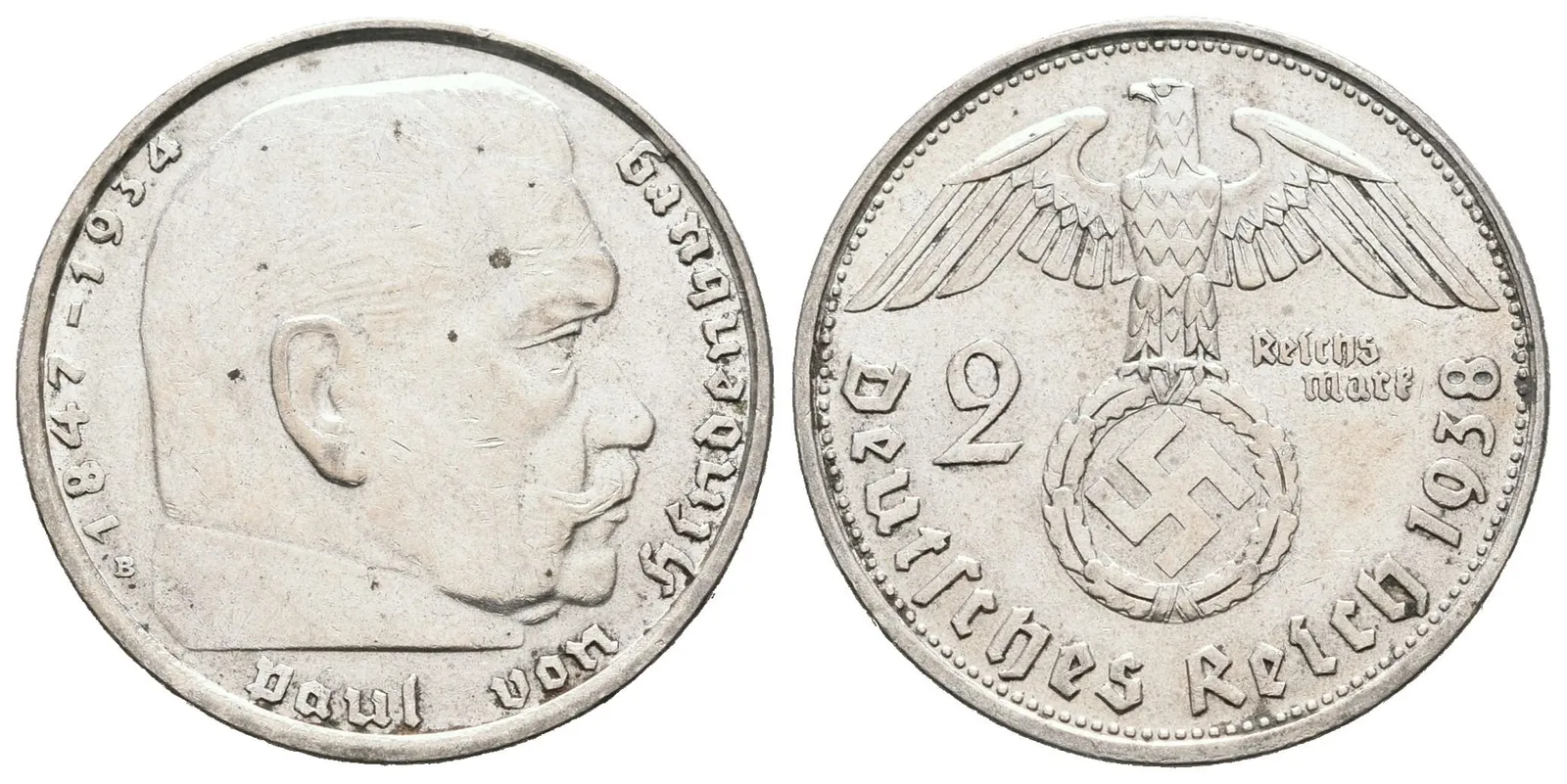 III. říše, 2 Marka 1938 B