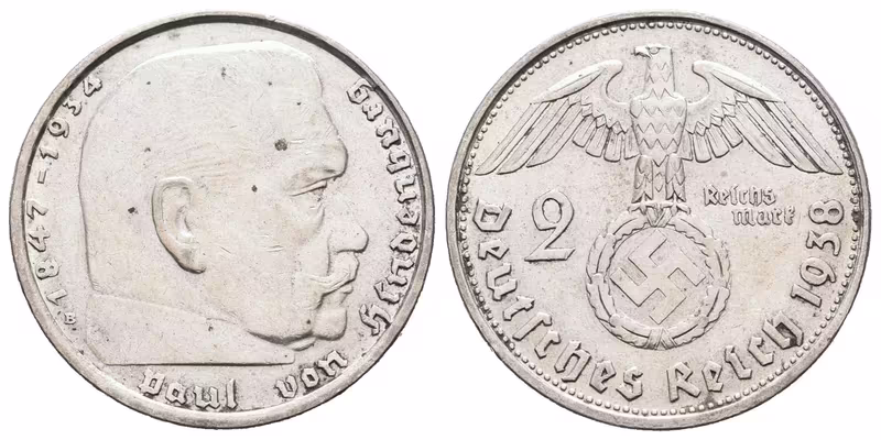 III. říše, 2 Marka 1938 B