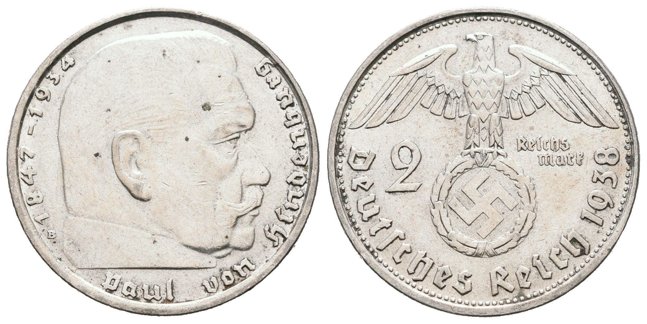 III. říše, 2 Marka 1938 B