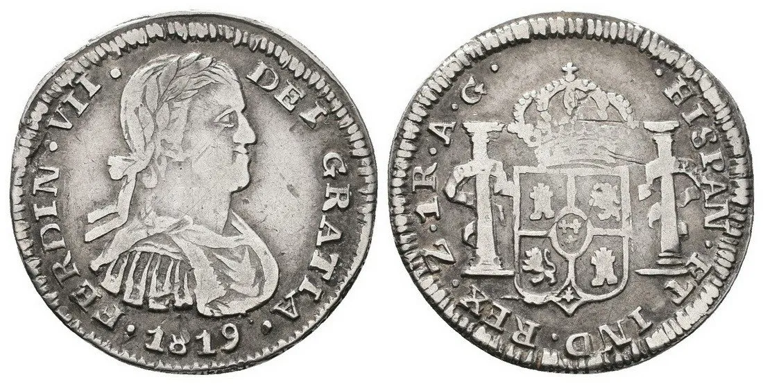 Mexiko, Ferdinand VII., 1808 - 1821 — 1