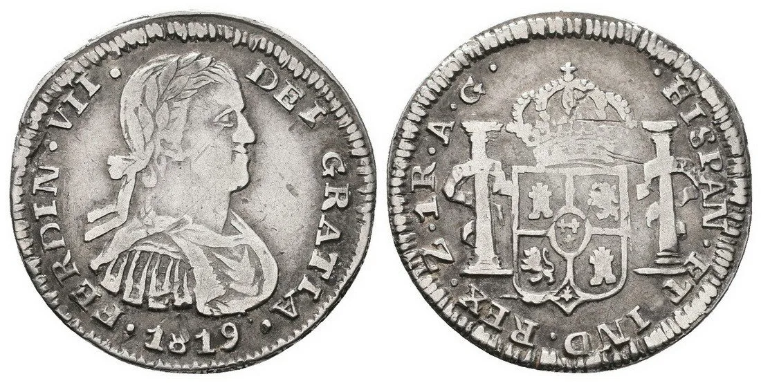 Mexiko, Ferdinand VII., 1808 - 1821 — 1