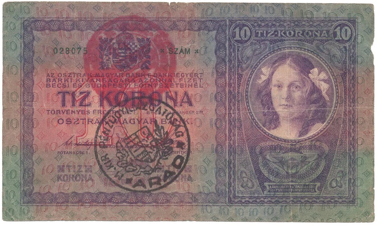 Razítkované R-U bankovky na Balkáně 1919-1921 — 1