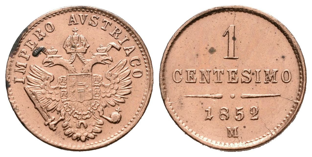 1 Centesimo 1852 M
