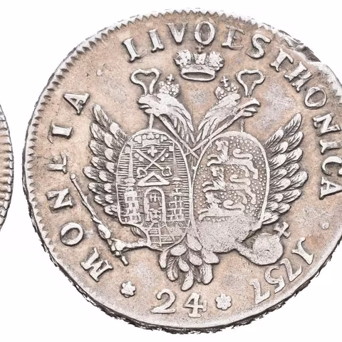 24 Kopějka 1757, Bitkin2.636, Uzd.4230_R!