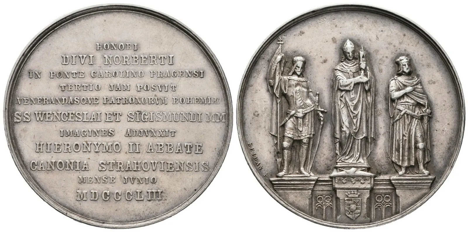 Praha - Strahovský klášter, Hyeronimus II. Joseph Zeidler — 1