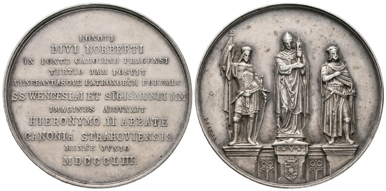 Praha - Strahovský klášter, Hyeronimus II. Joseph Zeidler — 1