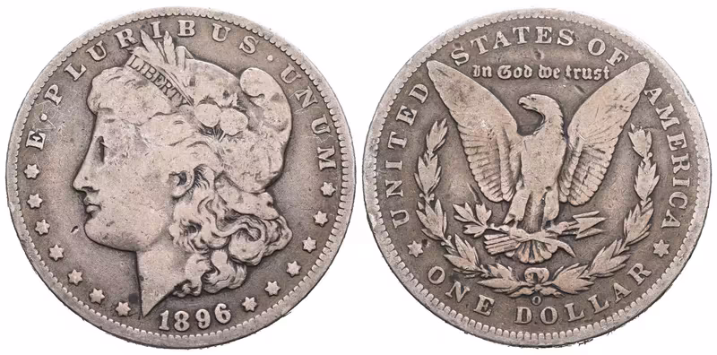 USA, 1 Dollar 1896