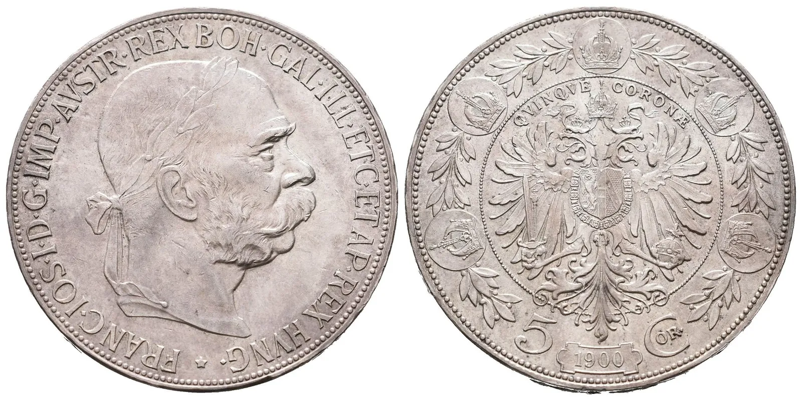 5 Koruna 1900