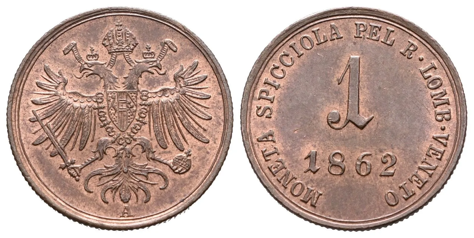 1 Soldo 1862 A