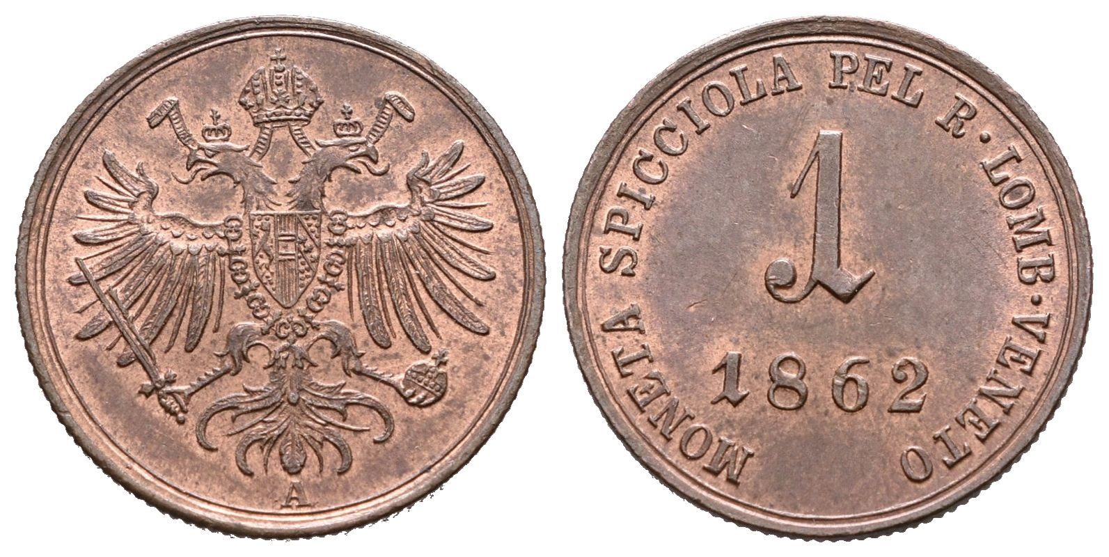 1 Soldo 1862 A