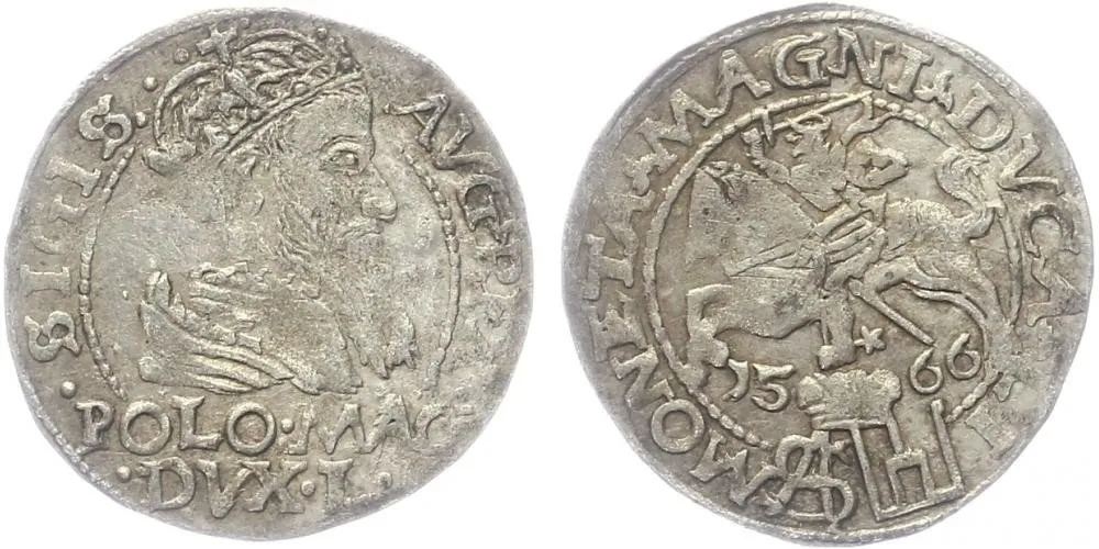 Polsko, Zikmund II. August, 1548 - 1572 — 1