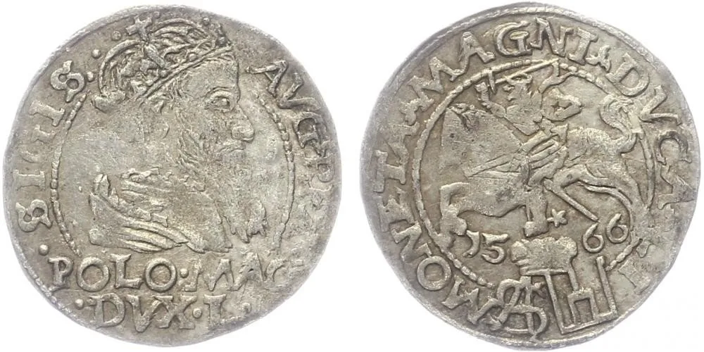 Polsko, Zikmund II. August, 1548 - 1572 — 1