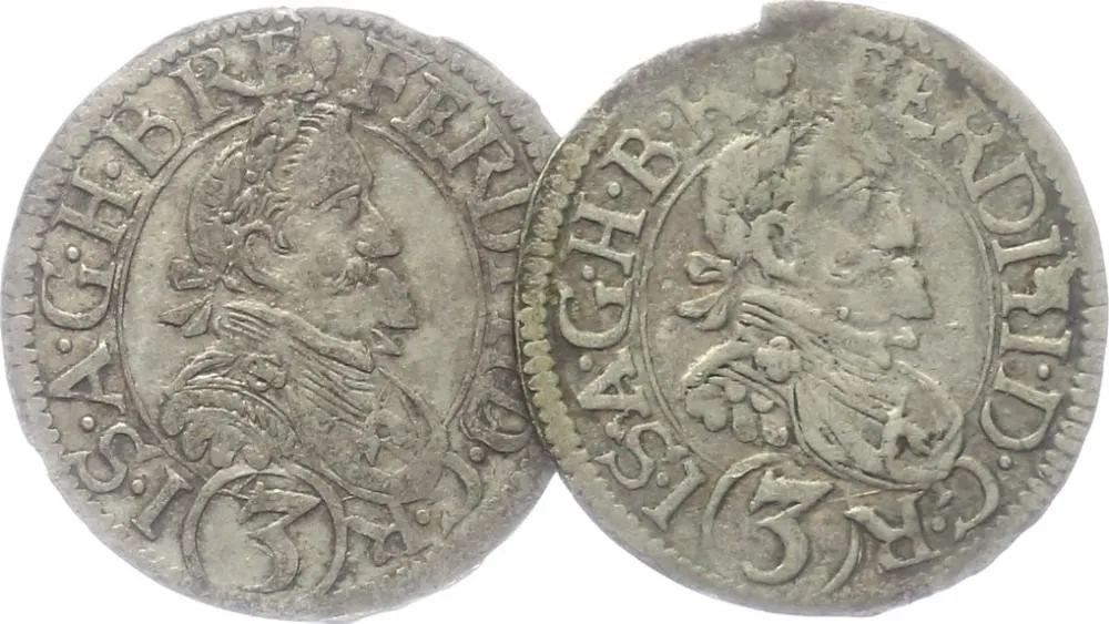 Ferdinand II., 1619 - 1637 (Mince dobrého zrna) — 1