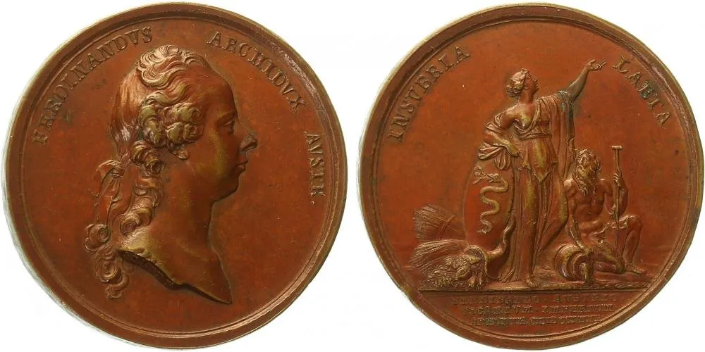 Arcivévoda Ferdinand Karel Anton, 1754 - 1806 — 1