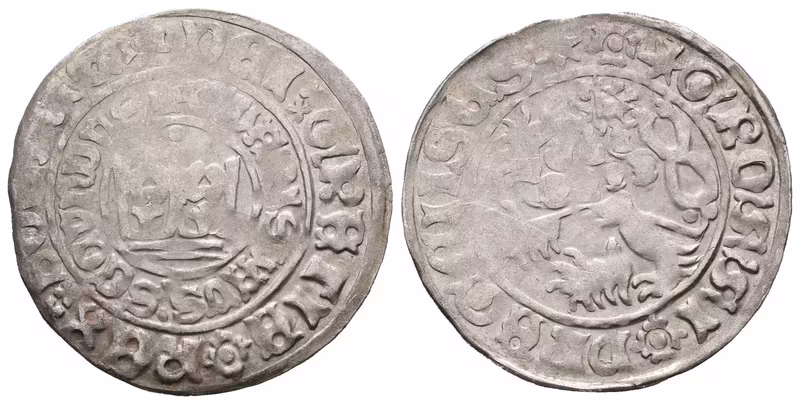 Vladislav II. Jagellonský, Pražský groš, Hásková I.a/3