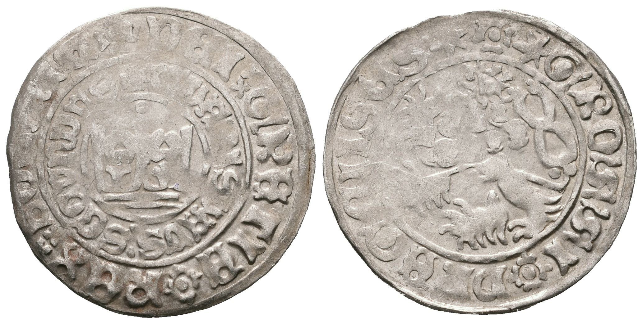 Vladislav II. Jagellonský, Pražský groš, Hásková I.a/3