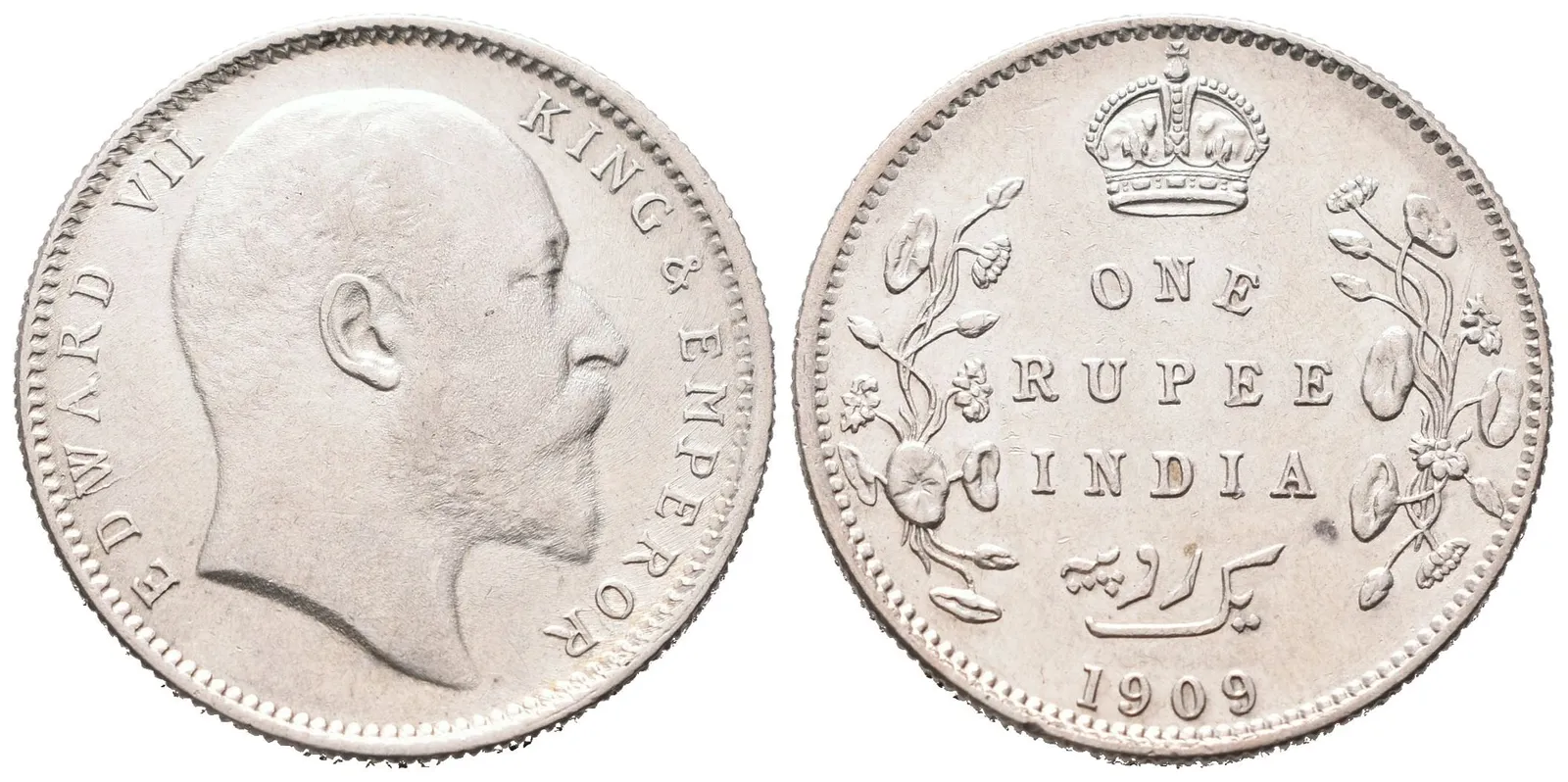 Indie, Rupie 1909
