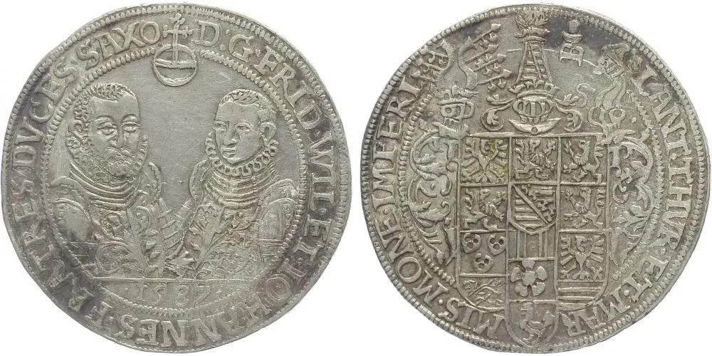 Sasko - Weimar, Friedrich Wilhelm I. a Johann III., 1573 - 1603 — 1