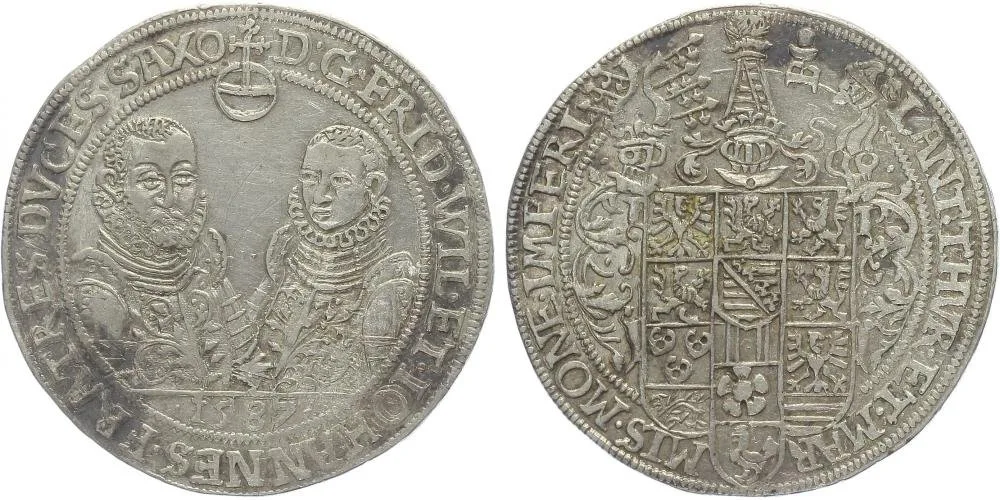 Sasko - Weimar, Friedrich Wilhelm I. a Johann III., 1573 - 1603 — 1