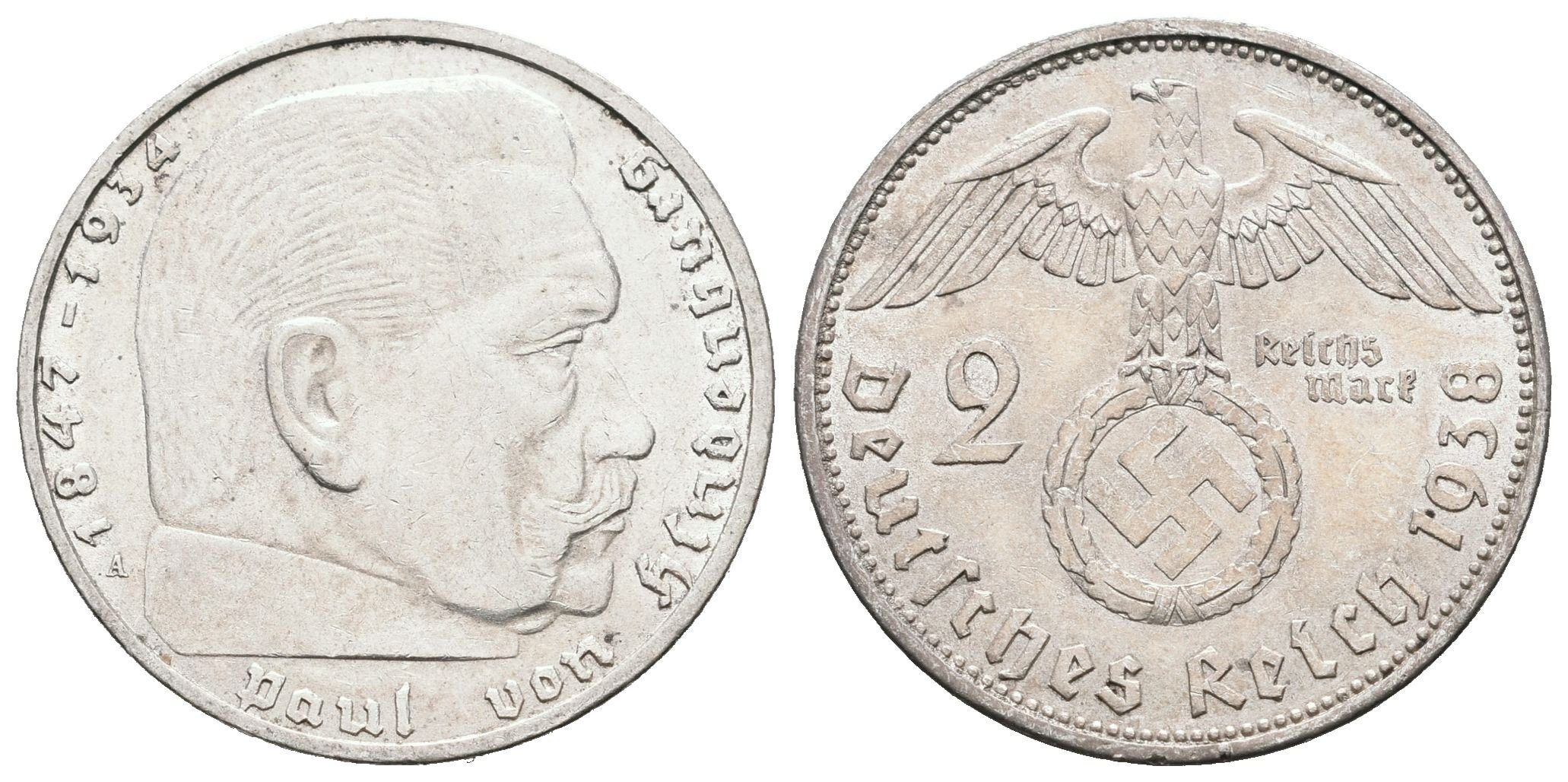 III. říše, 2 Marka 1938 A