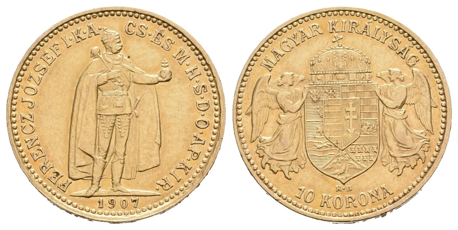 10 Koruna 1907 KB