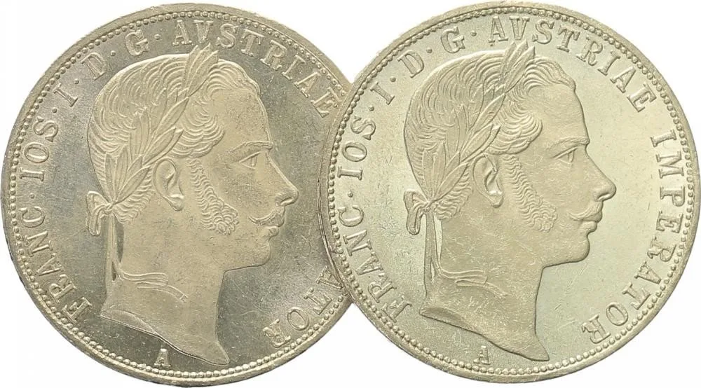 Rakouská a spolková měna, 1857 - 1892 — 1