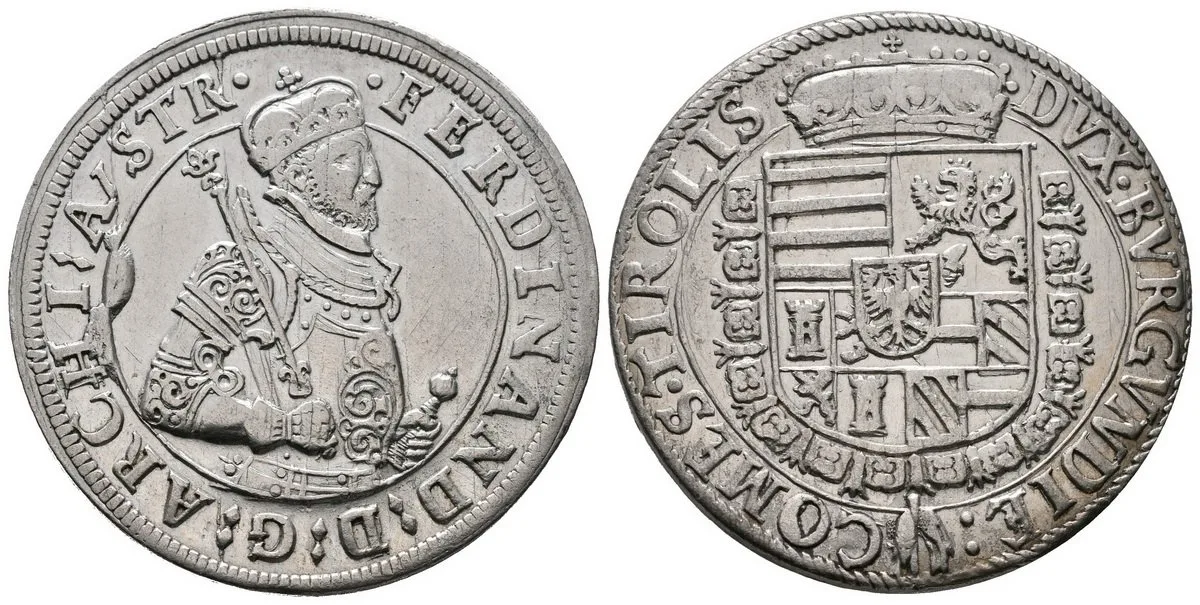 Arcivévoda Ferdinand Tyrolský, 1564 - 1595 — 1