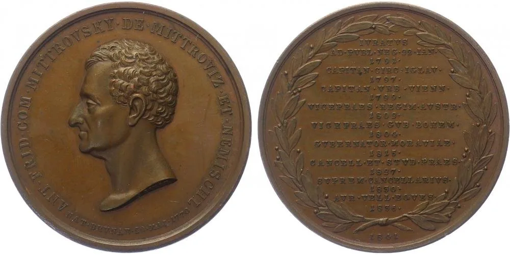 Mitrovský z Mitrovic a Nemyšle, Antonín Fridrich, 1770 - 1841 — 1