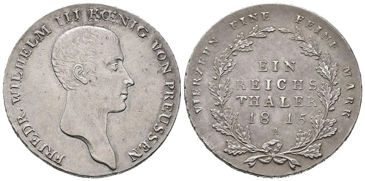 Prusko, Friedrich Wilhelm III., 1797 - 1840 — 1