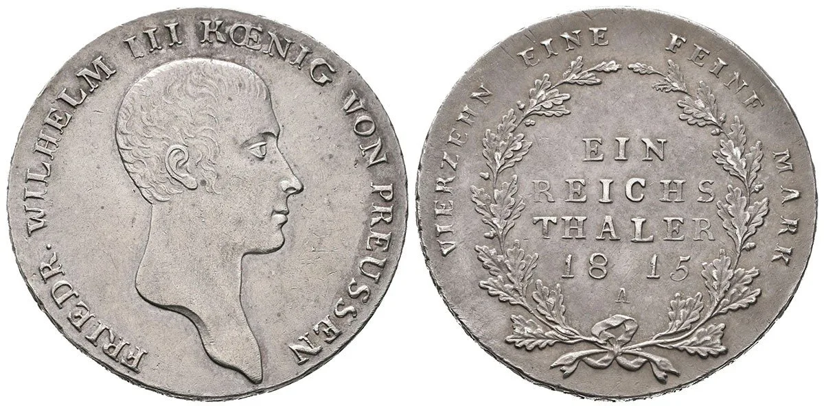Prusko, Friedrich Wilhelm III., 1797 - 1840 — 1