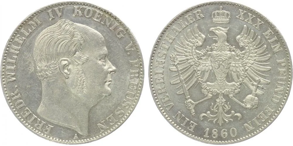 Prusko, Friedrich Wilhelm IV., 1840 - 1861 — 1