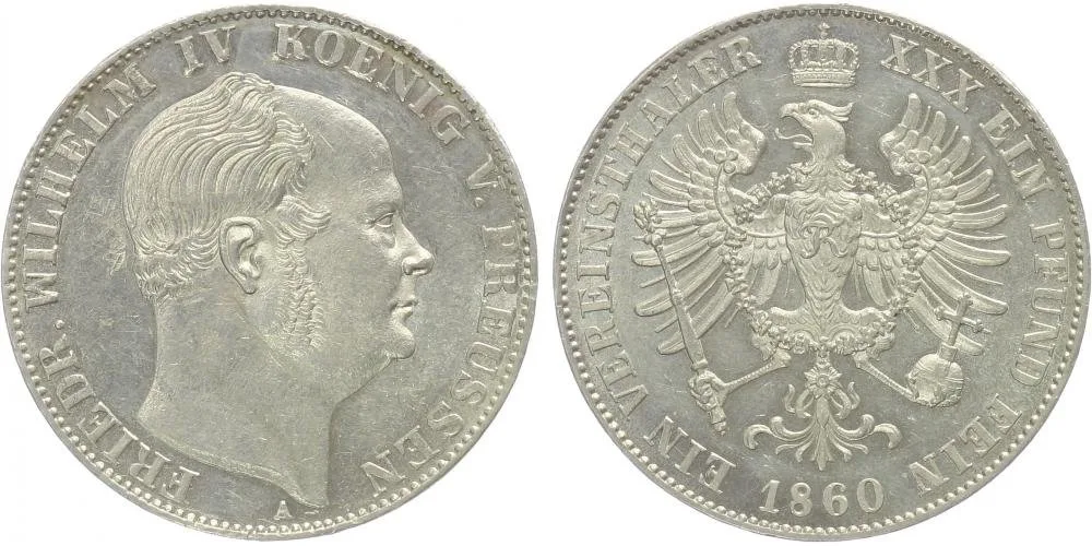 Prusko, Friedrich Wilhelm IV., 1840 - 1861 — 1