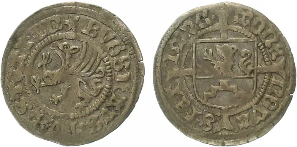 Pommern - Stettin, Bogislaus X., 1474 - 1523 — 1
