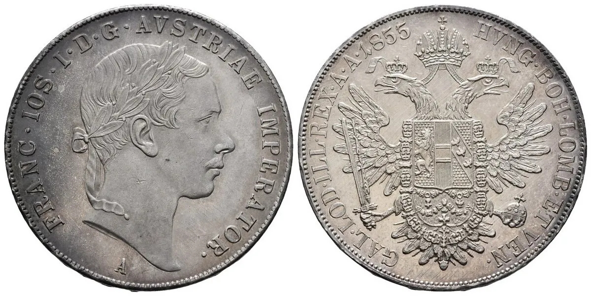 Konvenční měna, 1848 - 1857 — 1