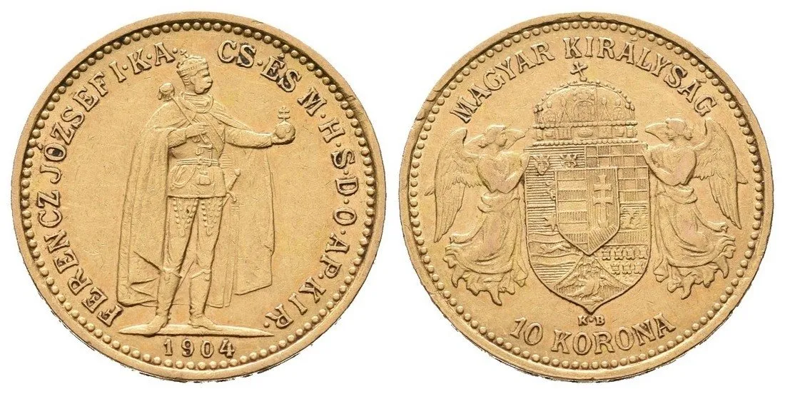 10 Koruna 1904 KB
