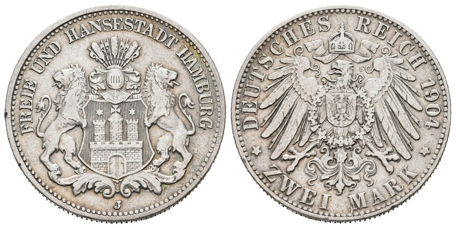 Hamburg, 2 Marka 1904