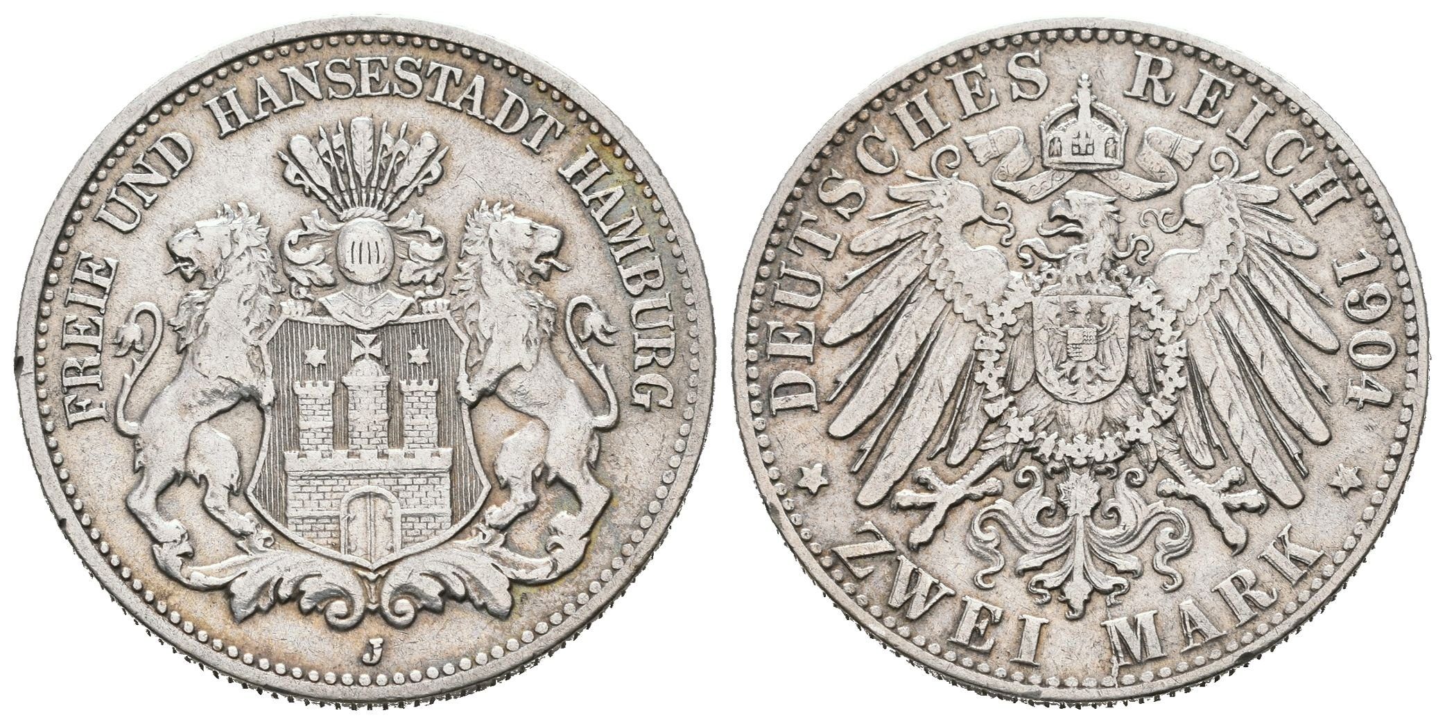 Hamburg, 2 Marka 1904