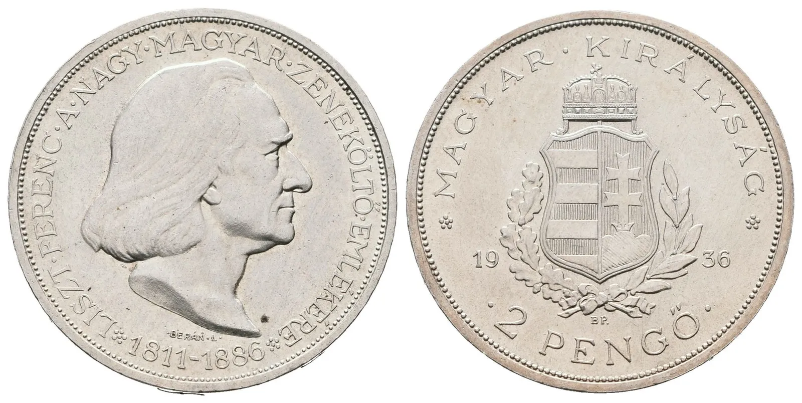 Maďarsko, 2 Pengo 1936