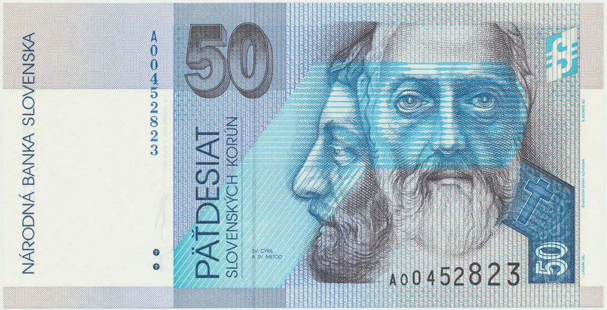 50 Koruna / 1. 7. 1999, náhradní série A, Hej.SK25a2   N/UNC