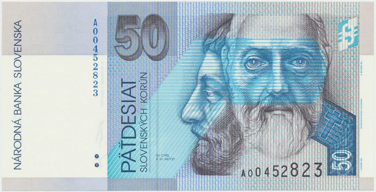 50 Koruna / 1. 7. 1999, náhradní série A, Hej.SK25a2   N/UNC