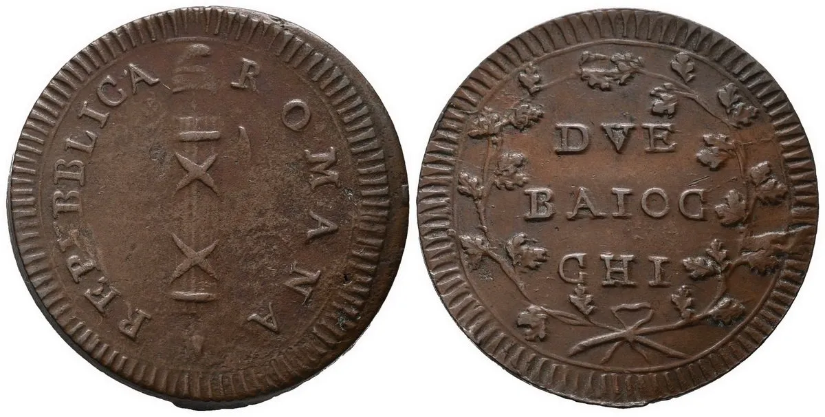 Vatikán - Římská republika, 1798 - 1799 — 1