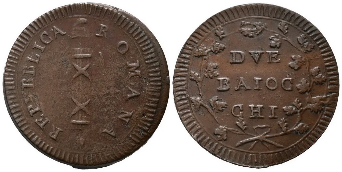 Vatikán - Římská republika, 1798 - 1799 — 1