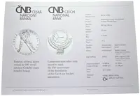 200 Kč 2008 - Český svaz ledního hokeje, PROOF - fotografie 2