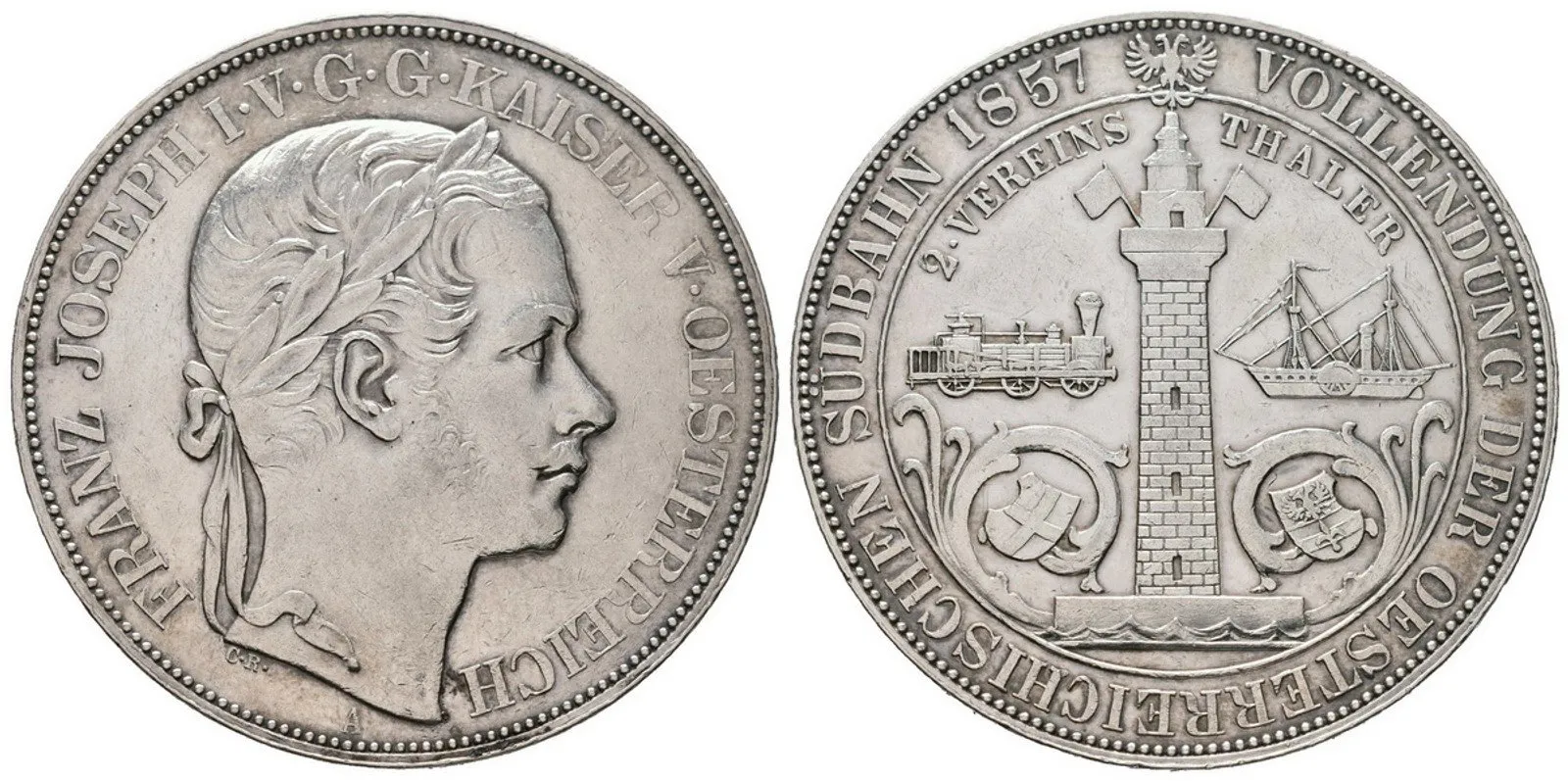 Rakouská a spolková měna, 1857 - 1892 — 1
